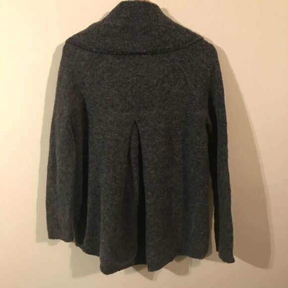 Anthro Angel of the North Sz S Grey Sweater Cowl - Picture 6 of 8
